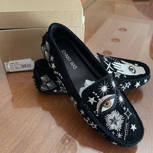 Celestial Embroidered Moccasin